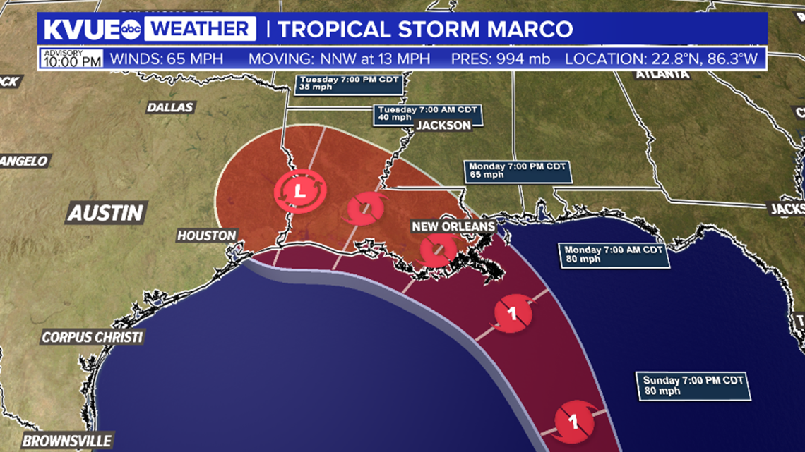 Tropical storms, hurricanes possible in Gulf of Mexico