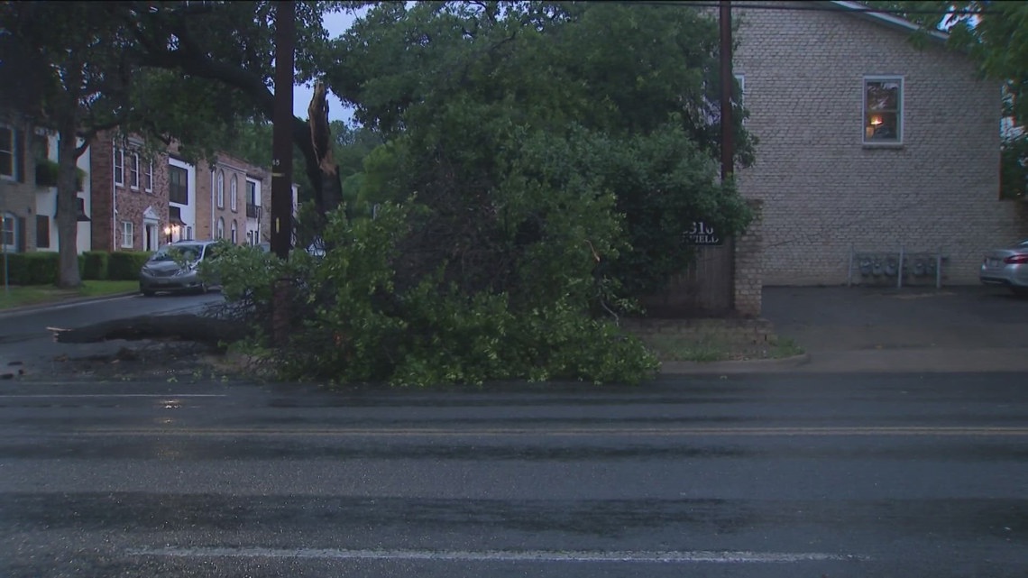 Storm damage in North Austin | kvue.com
