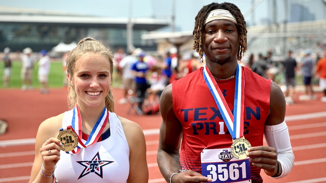 Wimberley sweeps gold in Long Jump at UIL State Championships