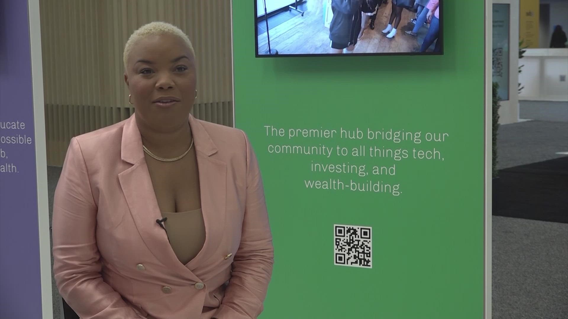 Simone White, AFROTECH senior vice president, shared the impacts the conference has on Black professionals in the tech industry.