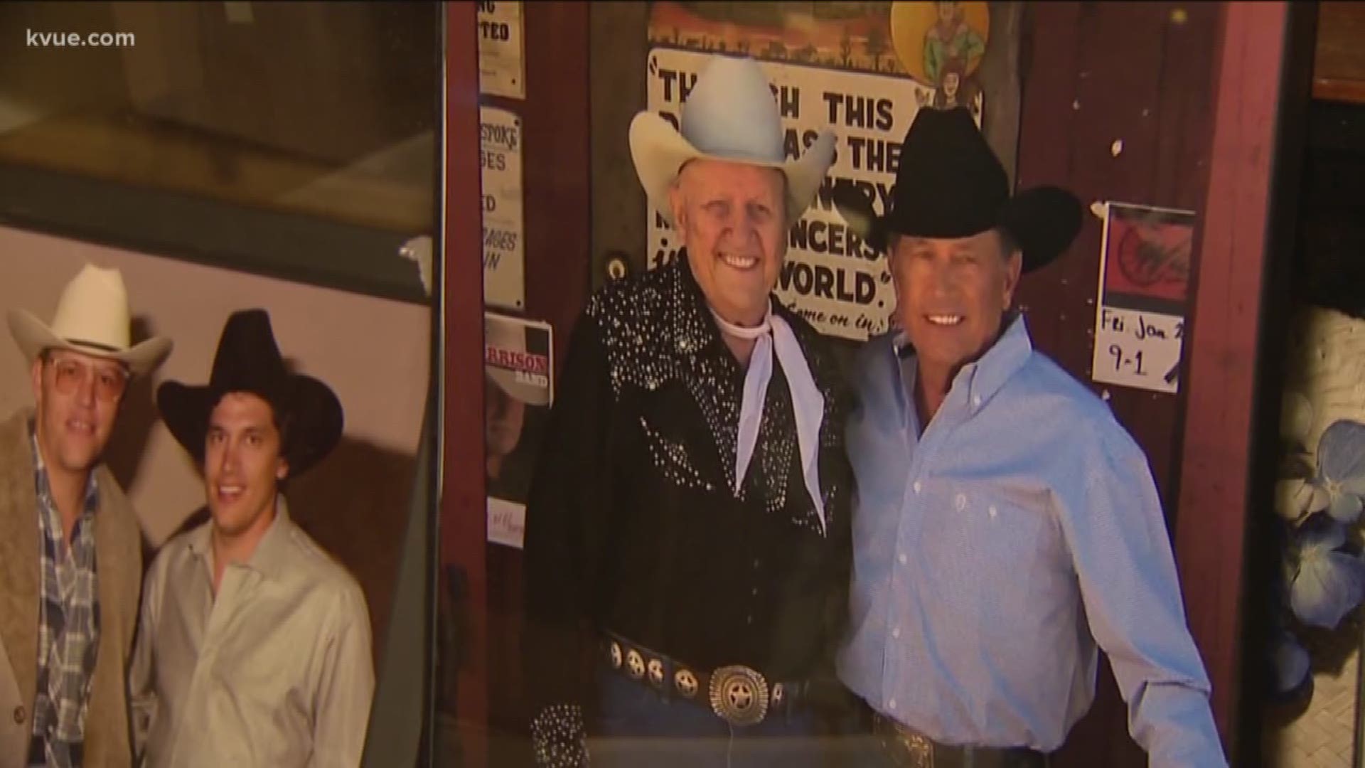 The Broken Spoke held an album release party for George Strait's new album, which features the iconic Austin honky-tonk on the cover.