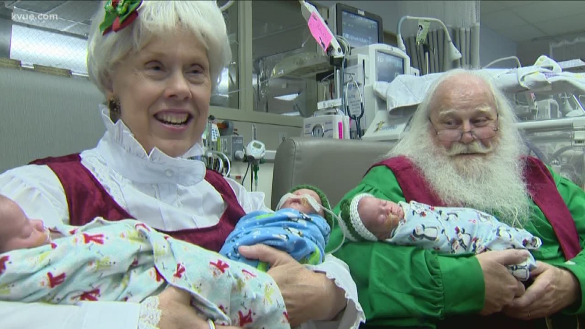 Christmas came early for the babies at Ascension Seton