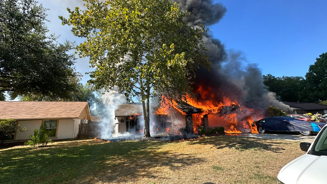 南奥斯汀火灾造成1人受伤，一所房屋被烧毁，另一所严重损坏