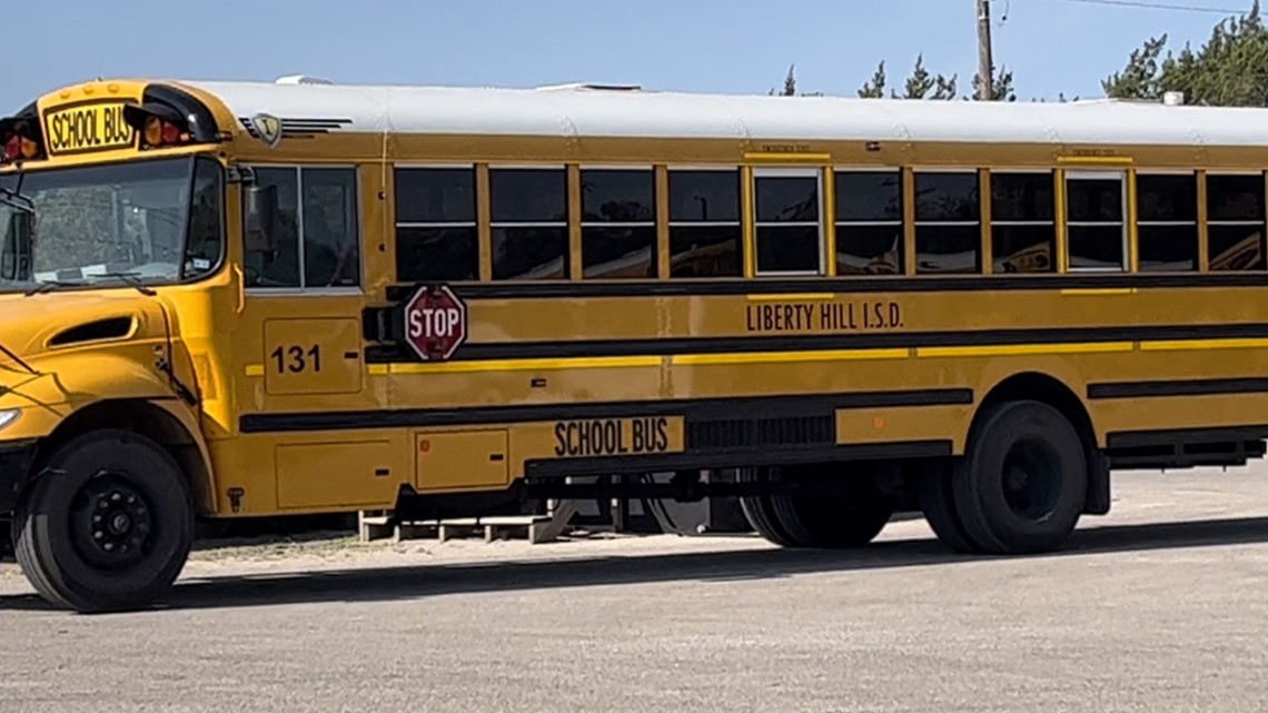 Liberty Hill ISD starts school earlier to accommodate bus routes | kvue.com