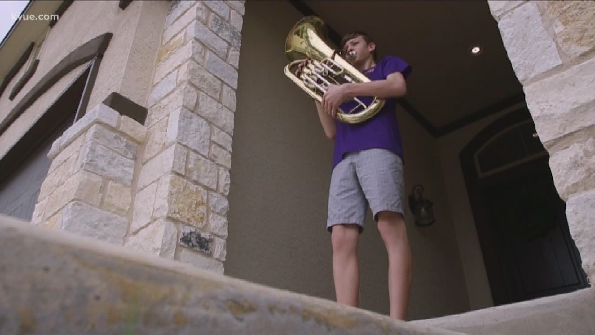 Hank Cavagnaro shows us how music is helping bring students in Liberty Hill together – kind of.