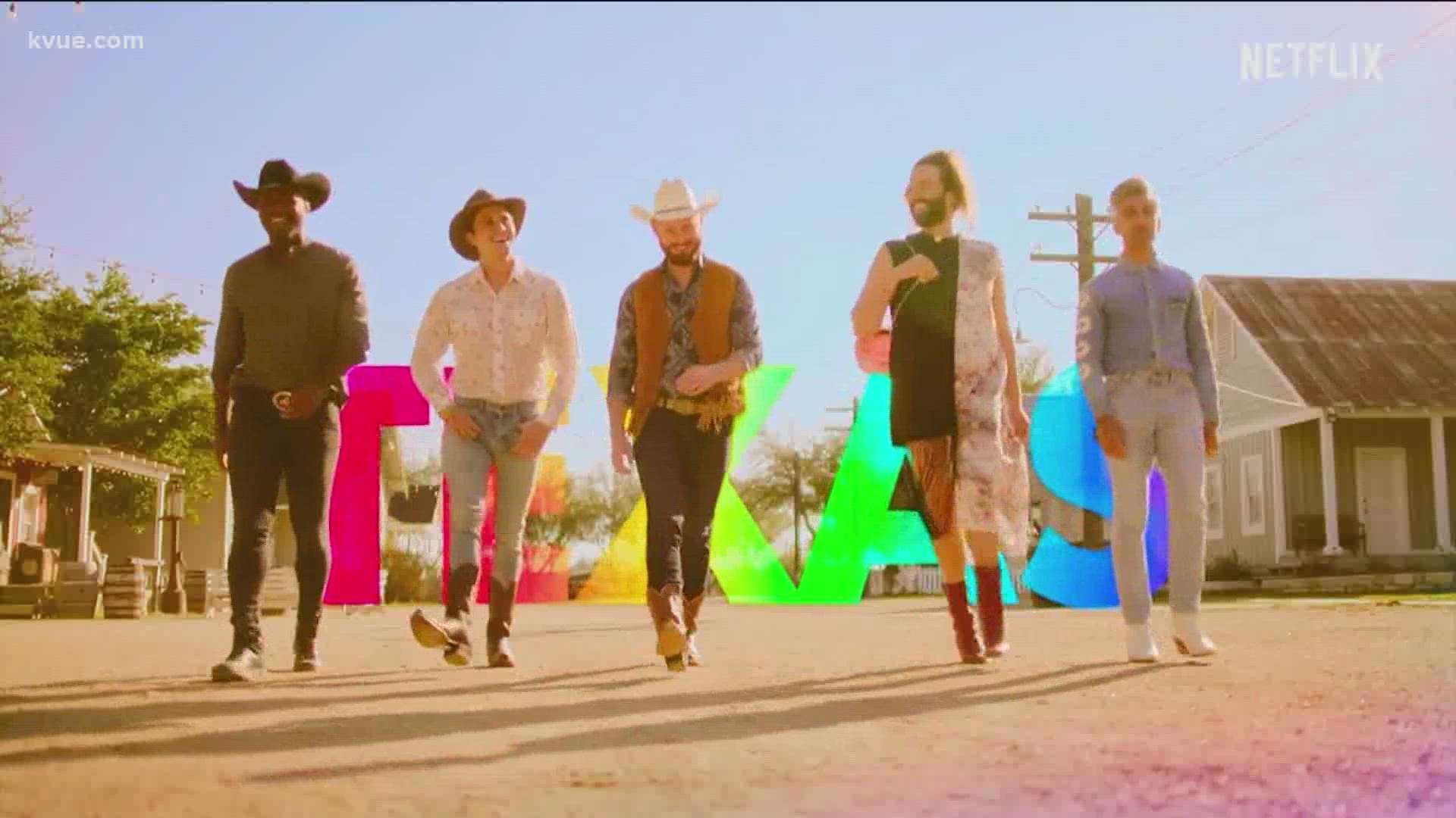 "Queer Eye" is ready to show everyone that self-care is bigger in Texas. Netflix's hit show is premiering its sixth season, shot in Austin, on Dec. 31.