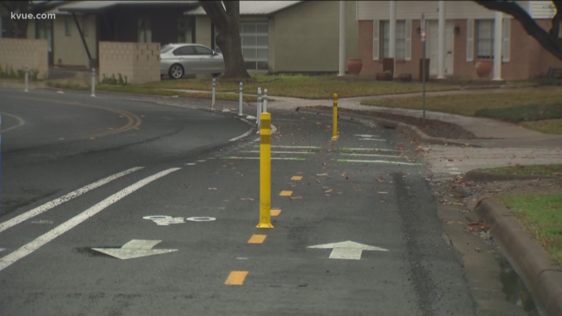 The City said the new bike lanes are slowing down drivers and calming traffic – but some homeowners on Shoal Creek Boulevard are anything but calm about the lanes.