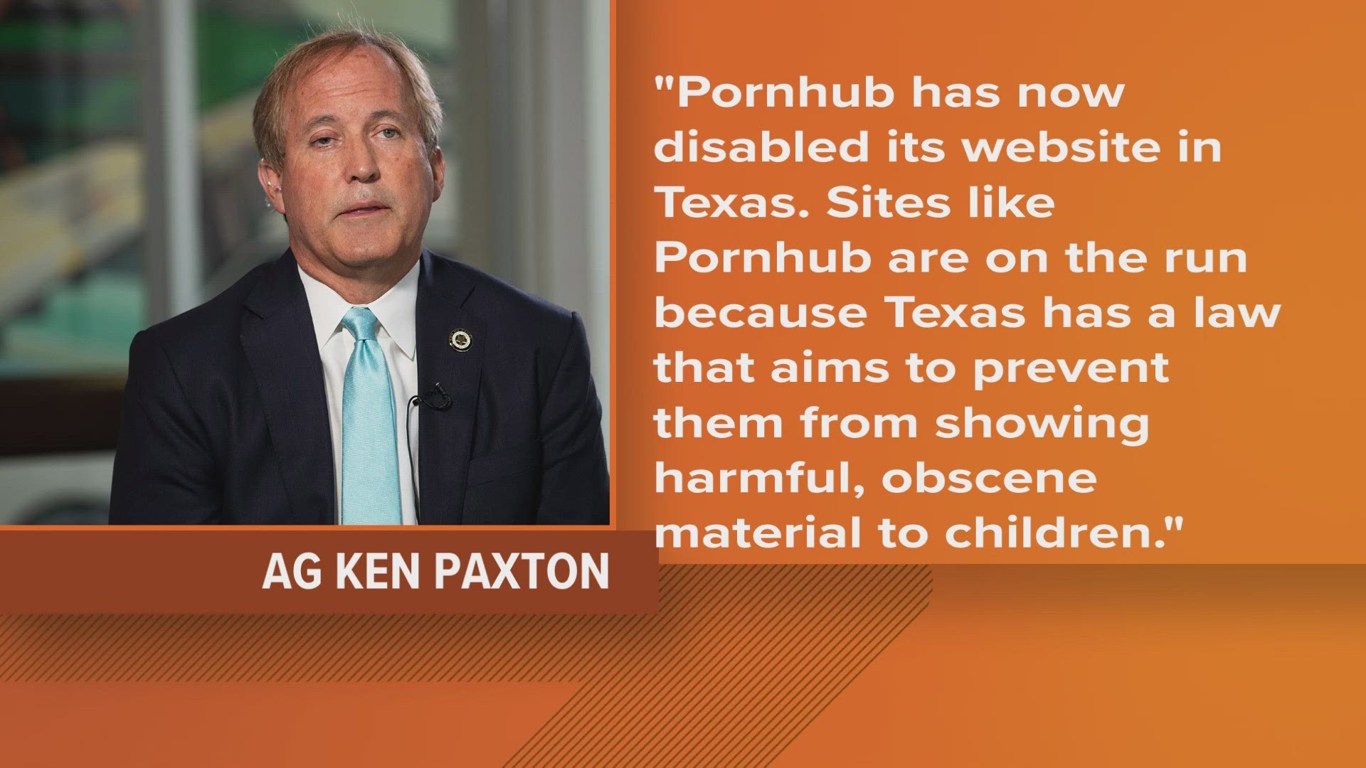 New law blocks Pornhub use in Texas