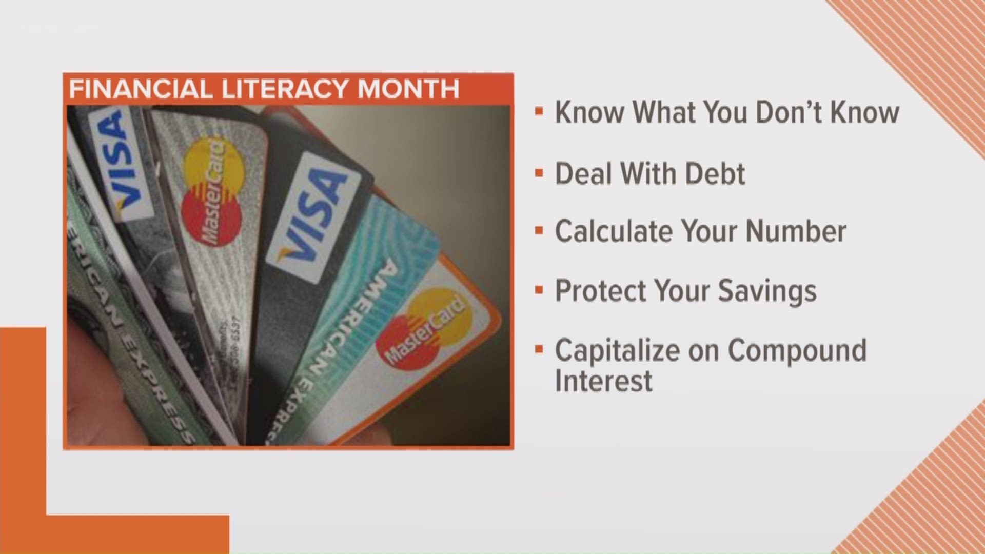 April is financial literacy month.