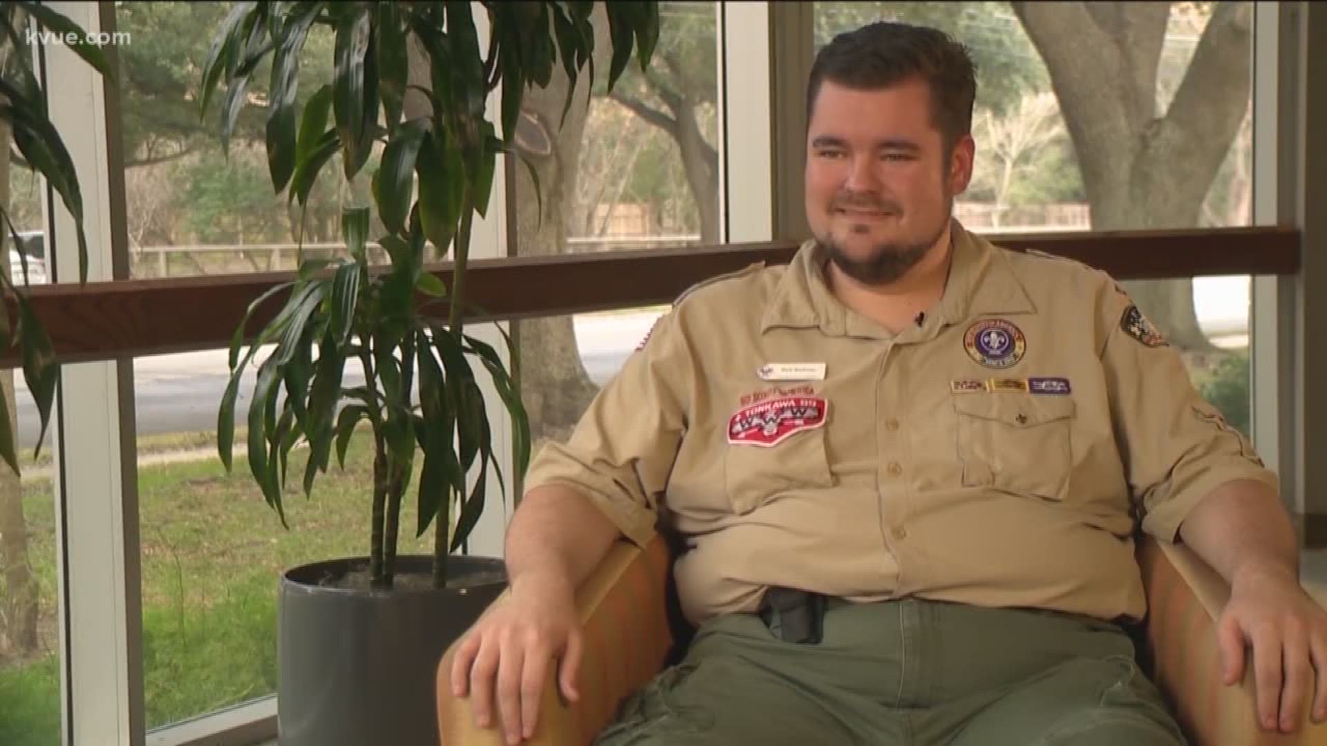 Chris Workman beat the odds to become an Eagle Scout.