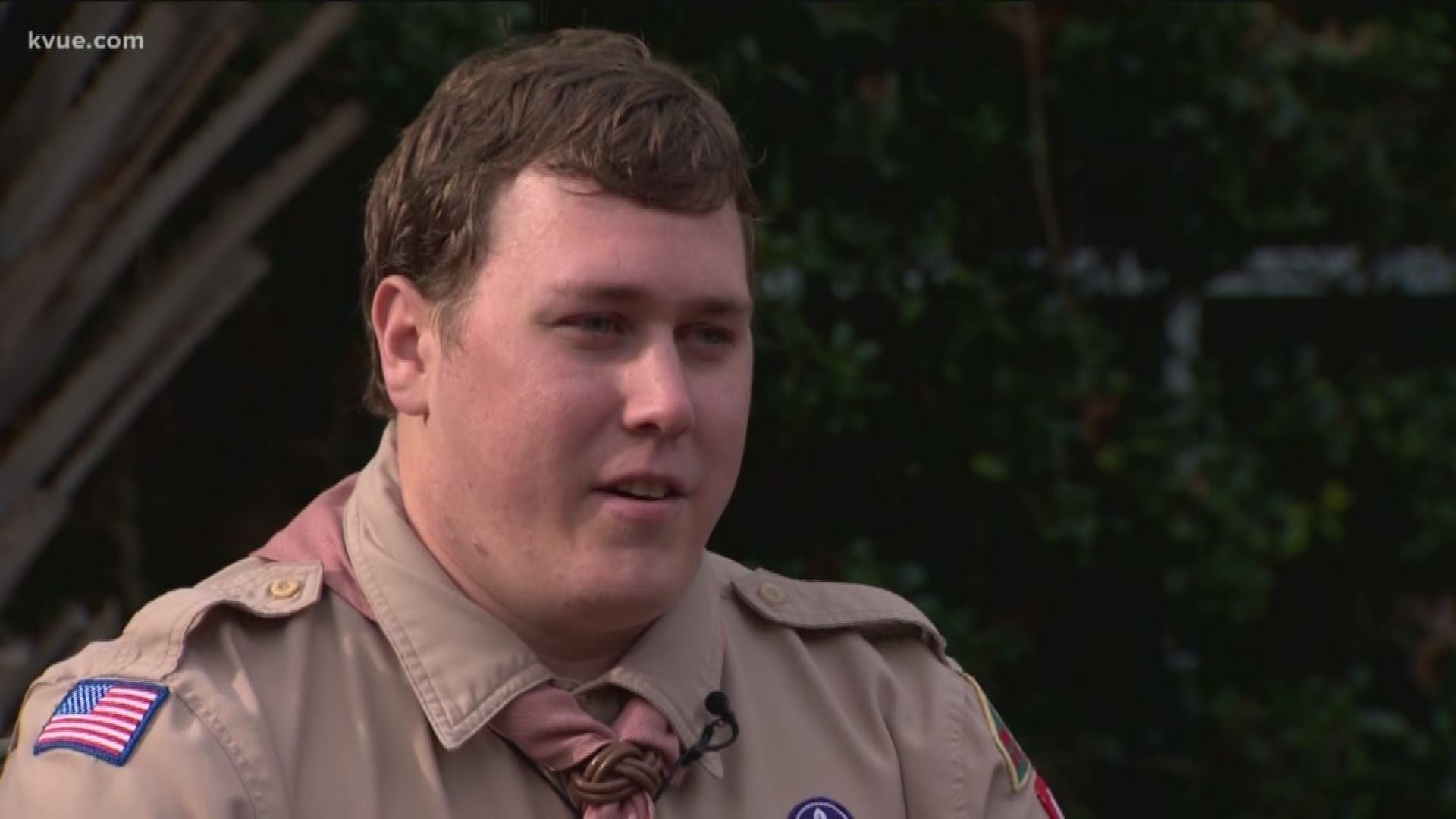 Sean Gingrass rallied around his fellow scouts to beat leukemia