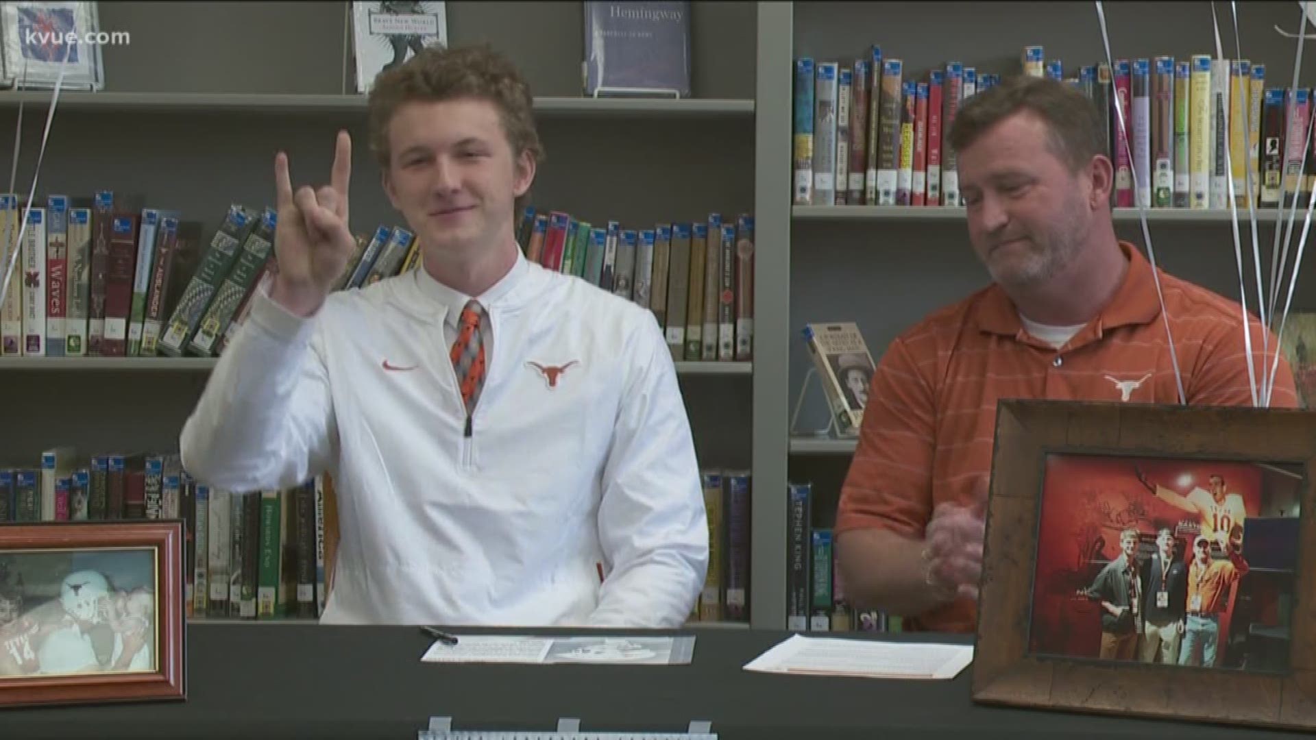 The Saxton family has a legacy with the University of Texas football program and it continues with Sam Saxton.