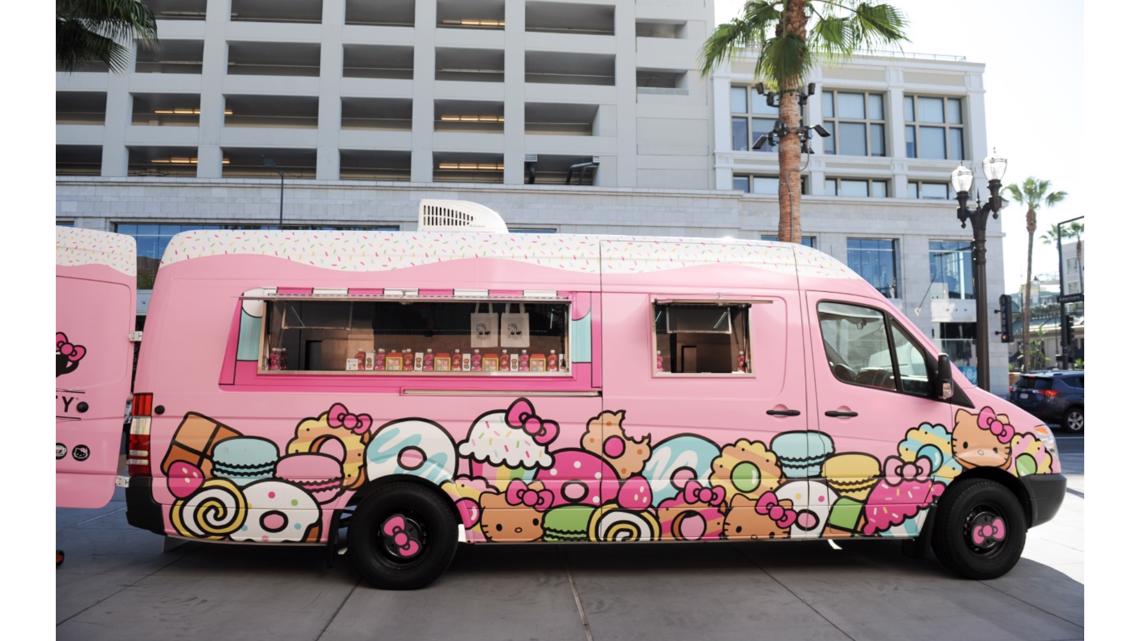 Sweet news! 💖 For a limited time, - Hello Kitty Cafe Truck