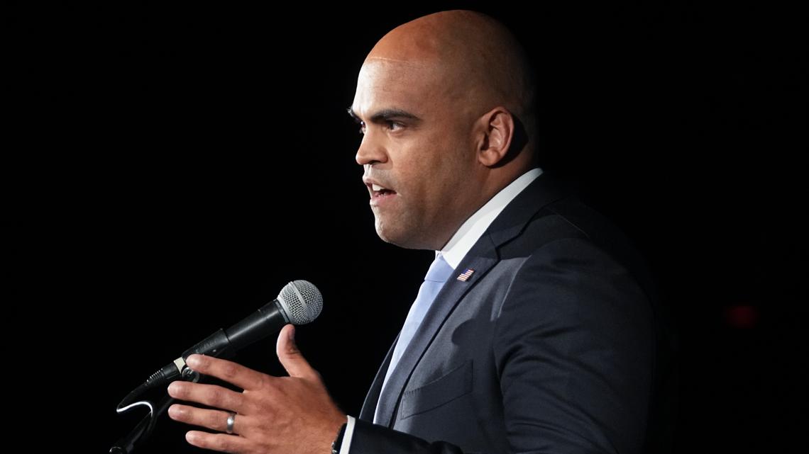 Colin Allred launches 2026 US Senate campaign in Texas