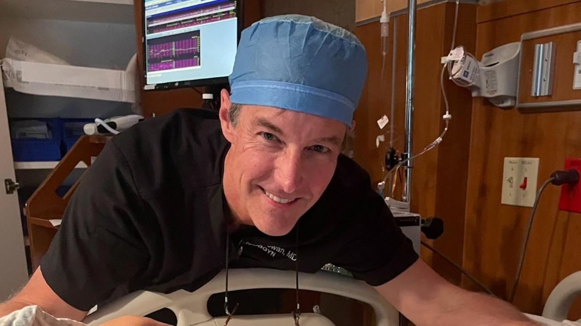 Austin OBGYN Dr. Robert Cowan delivers final baby kvue