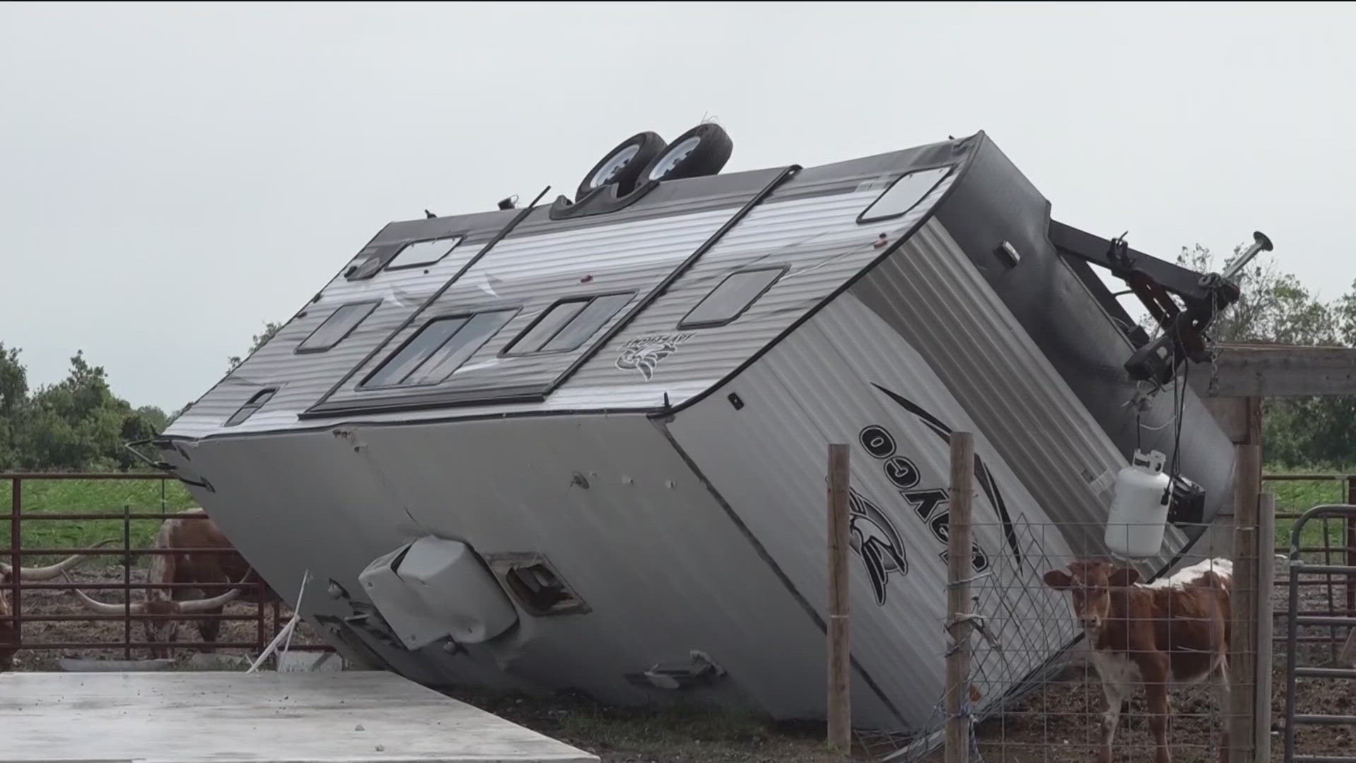 Guadalupe County and parts of southeast Texas have been left with damaged homes and properties after a series of severe weather across the areas.