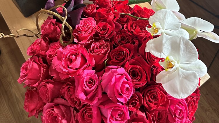Business is blooming for local florists on Valentine's Day