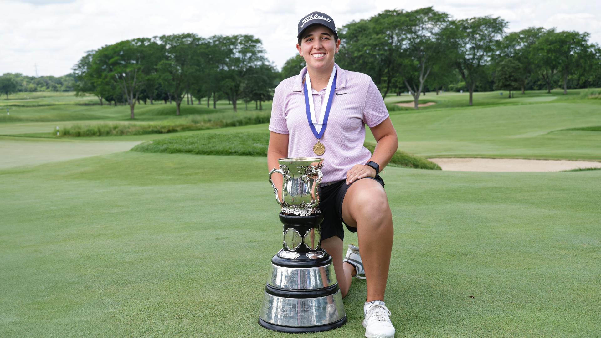 Farah O'Keefe won multiple tournaments and awards in her rookie campaign and hopes to achieve more in the years to come.