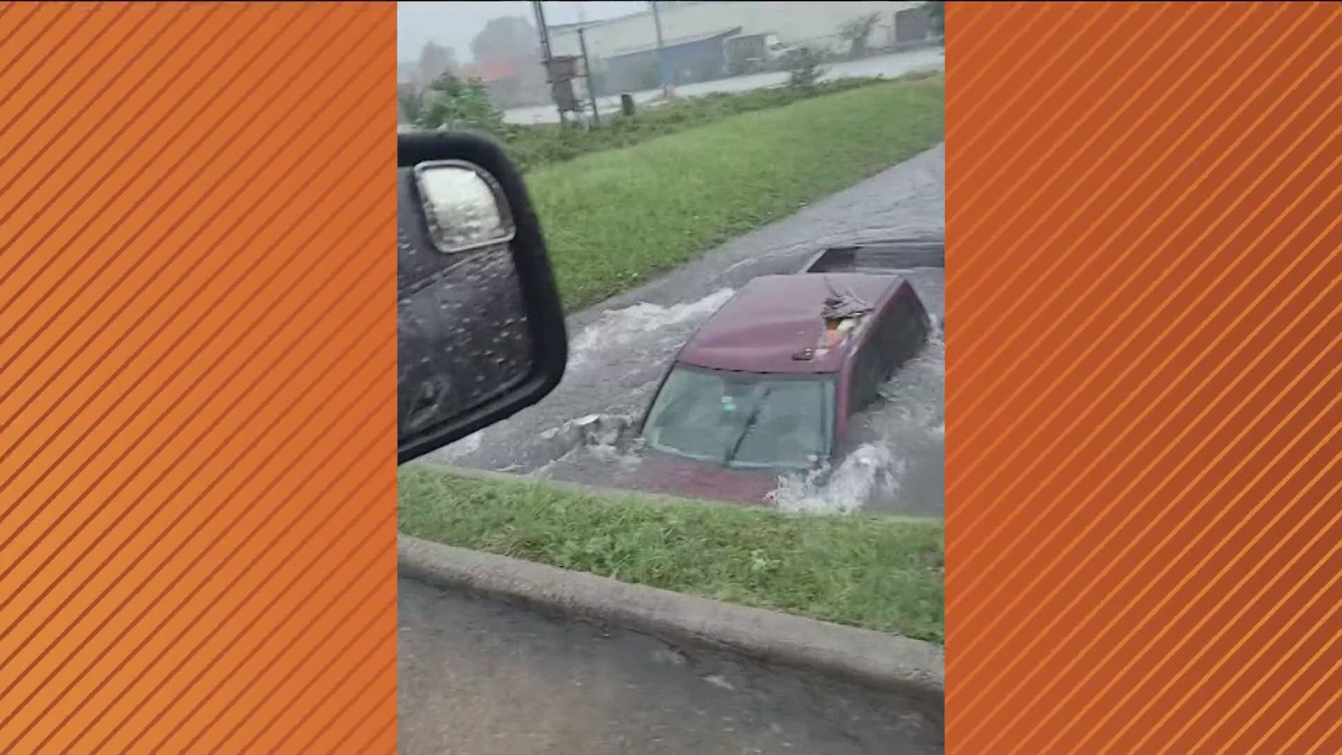 Robert Chance and his girlfriend, Renee Young, took a wrong turn when they saw a truck stuck in high waters.