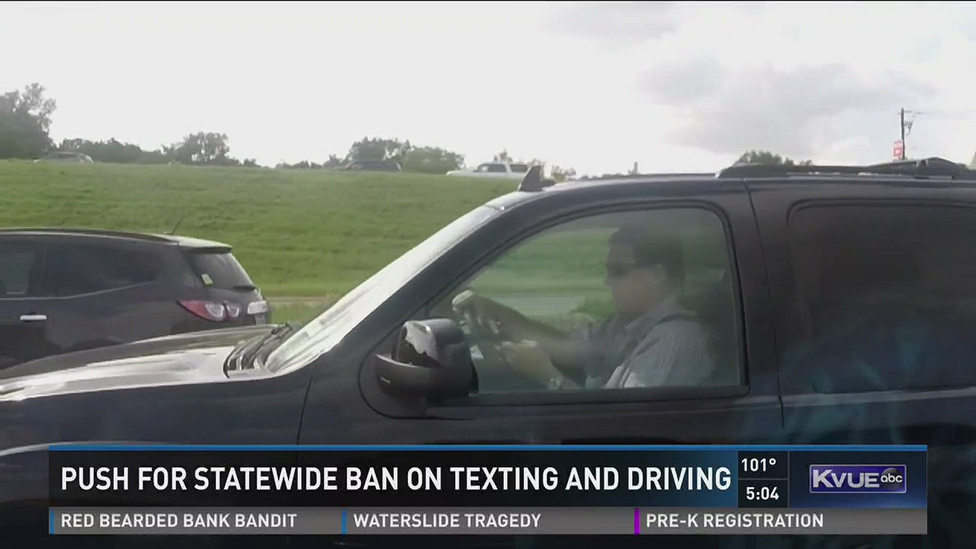 Push for statewide ban on texting and driving
