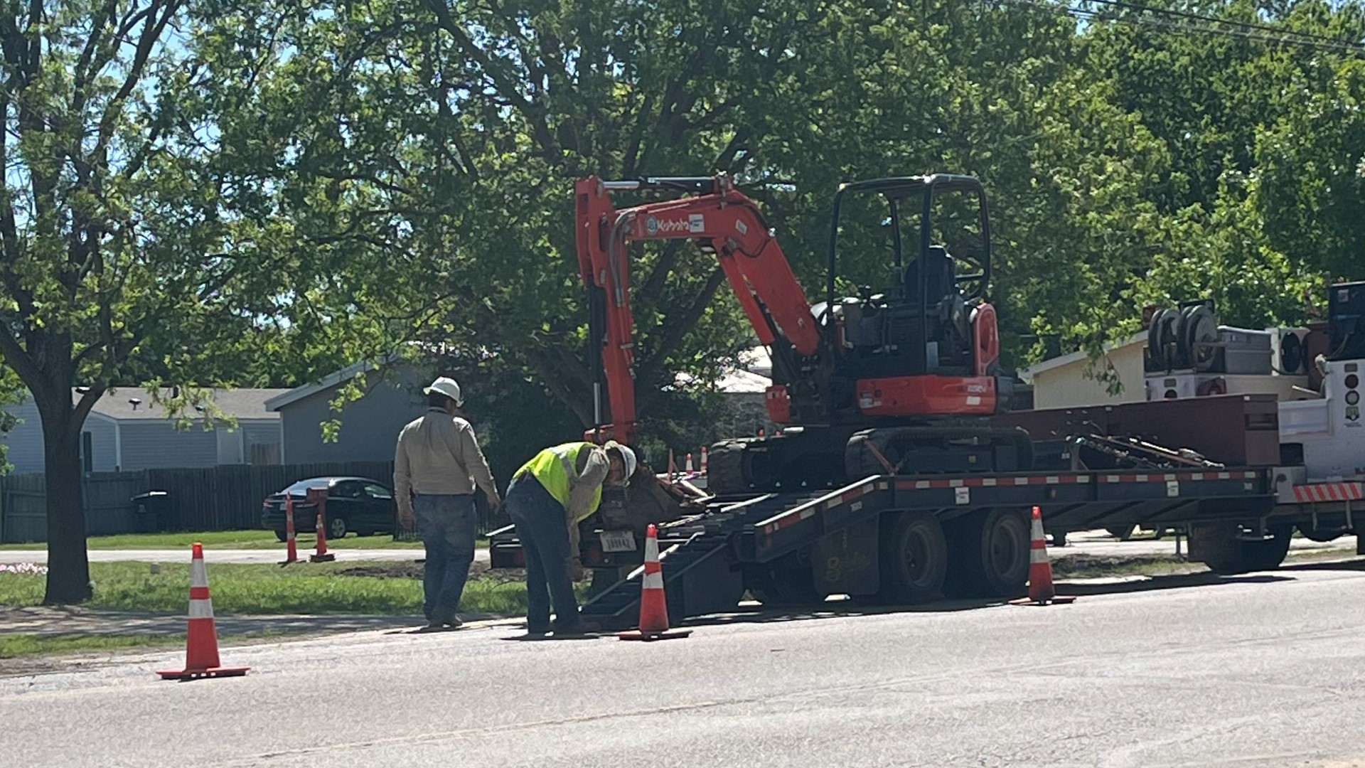 Kyle gas leak forces evacuations and street closures | kvue.com