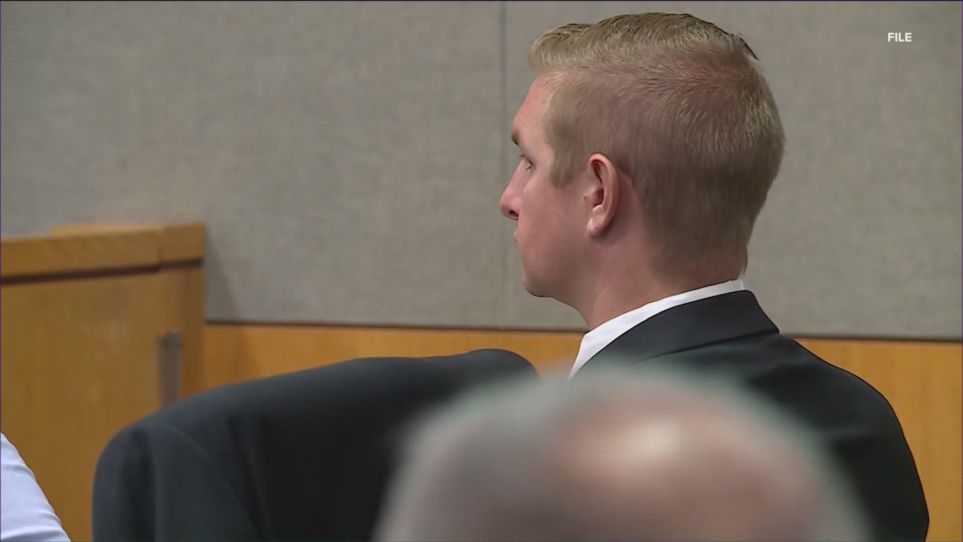 An Austin police officer convicted of deadly conduct was back in court Thursday for the sentencing phase of his case.