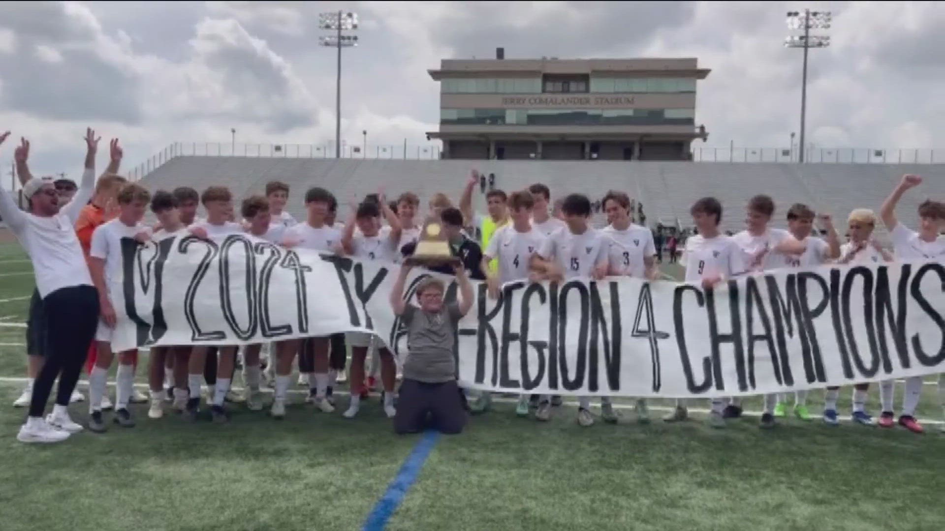 The Vandegrift boys soccer team will be battling Lewisville Flower Mound in the state semifinals.