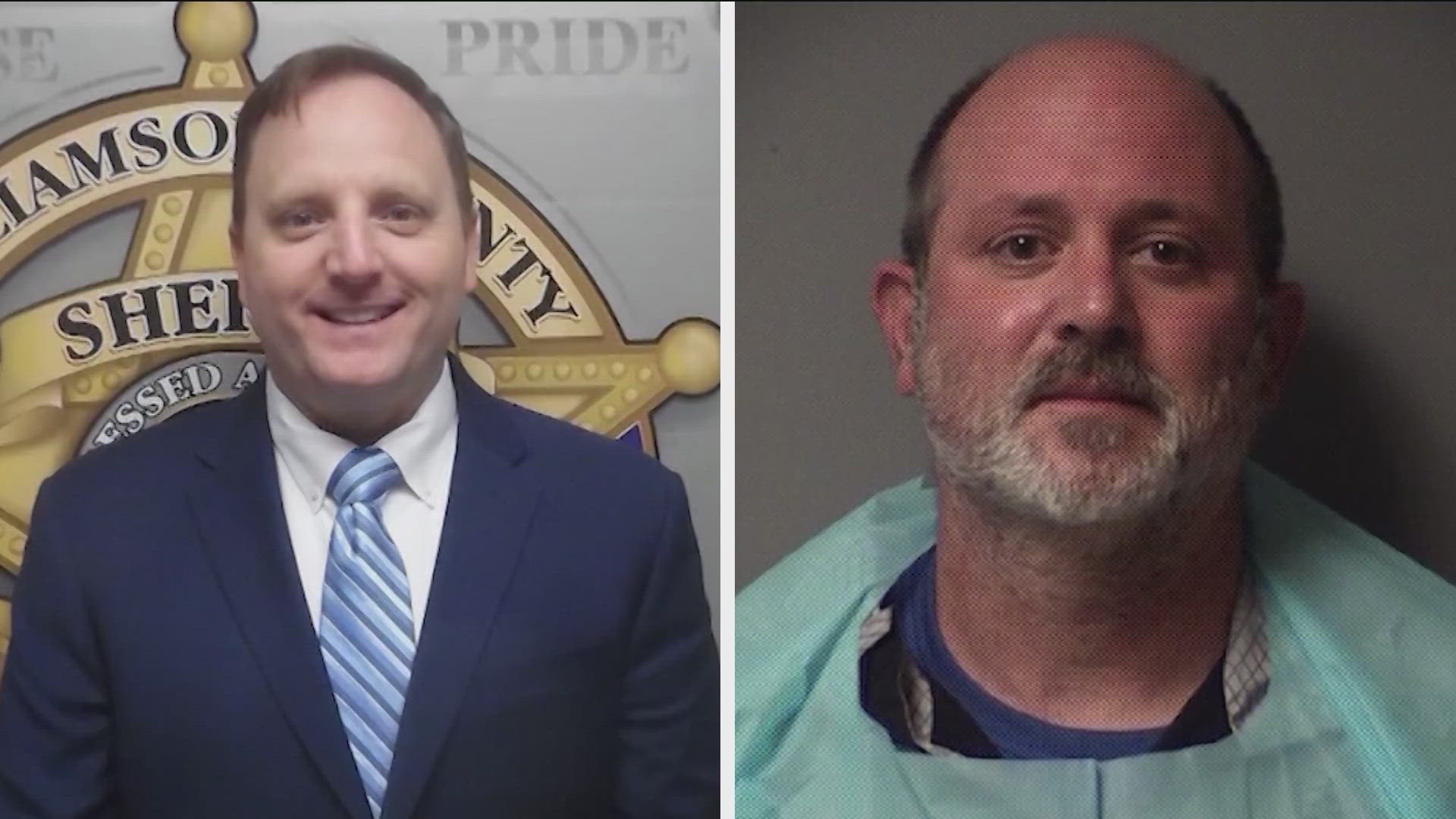 The first day of a trial involving former Williamson County Sheriff Robert Chody and Assistant County Attorney Jason Nassour wrapped up.