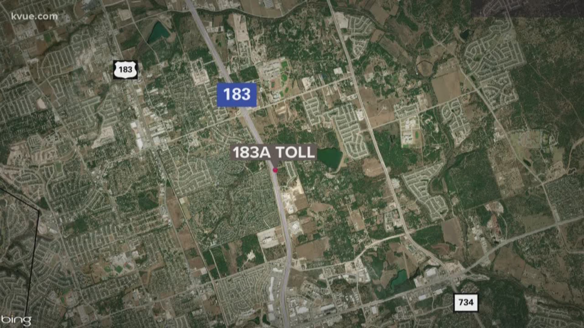 According to police, it appears a truck hit a median, sending debris into the road. The motorcyclist then hit the debris and crashed.