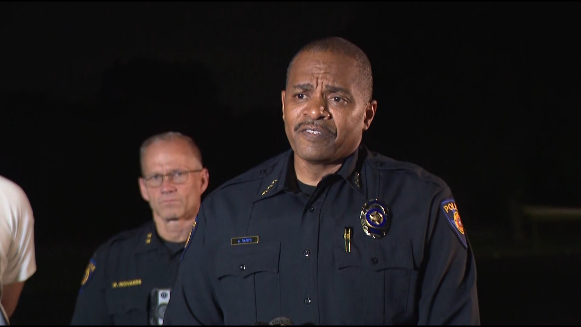 After two people were killed at a Juneteenth celebration in Round Rock, Texas, Police Chief Allen Banks gave an update to media.