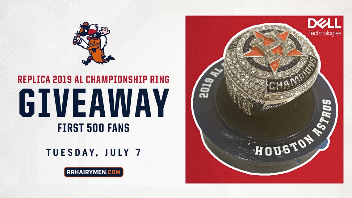 Houston Astros on X: We've got 8 more ring giveaway days this