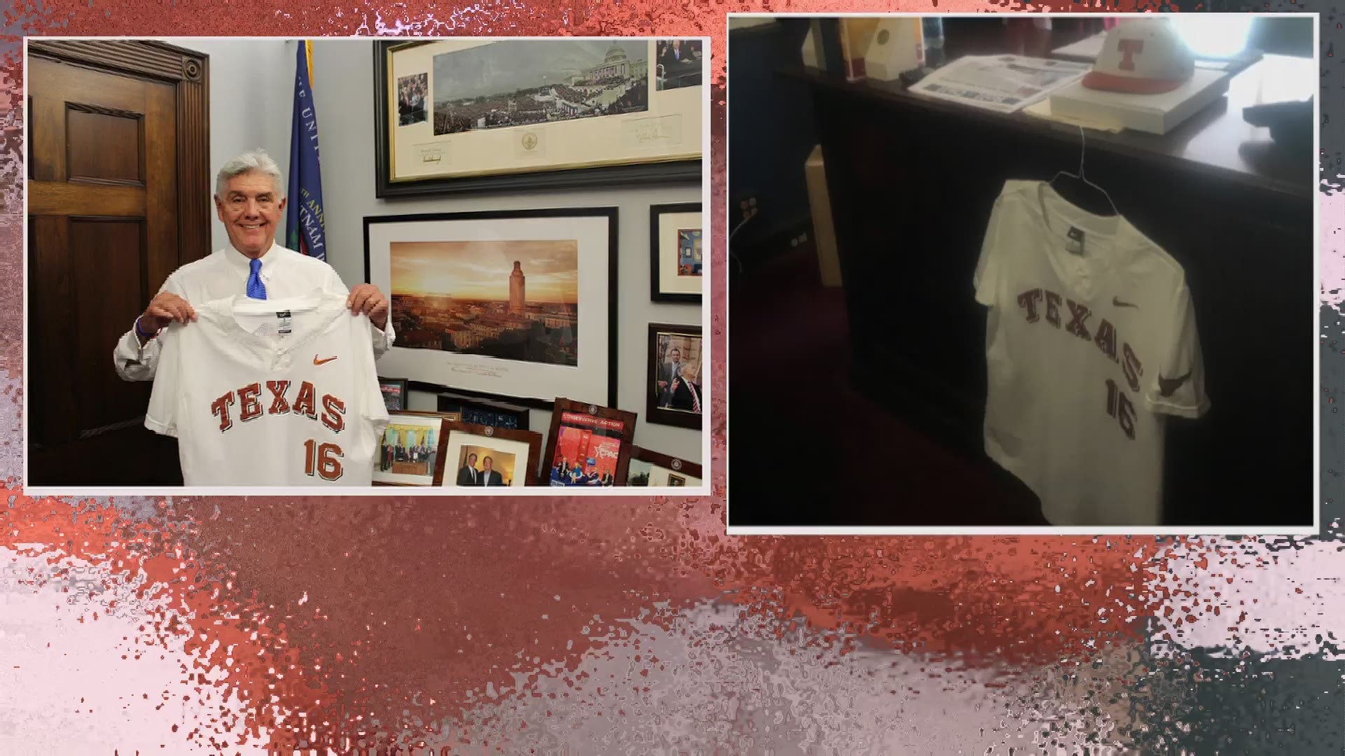 Williams will wear Augie Garrido's number 16 jersey for a portion of the Congressional Baseball game for charity Thursday night.