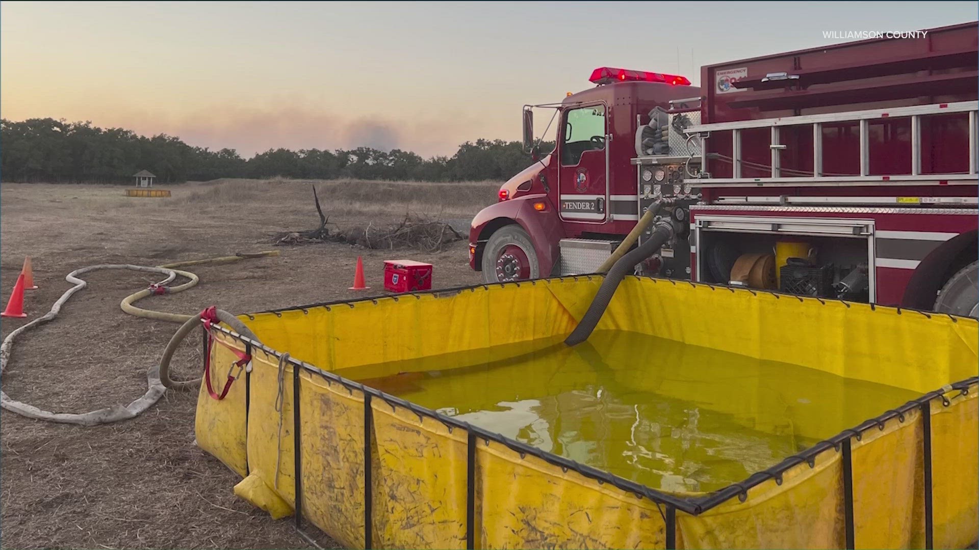 It is currently not clear when the fire will be entirely contained.