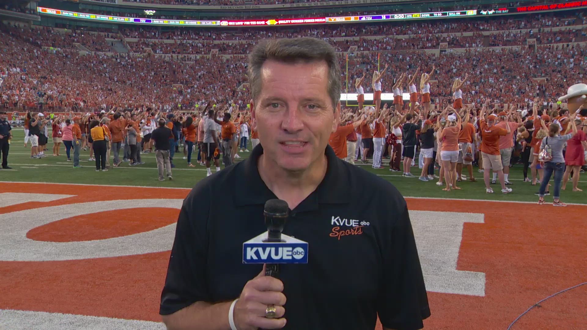 Mike Barnes has the game story of UT over TCU