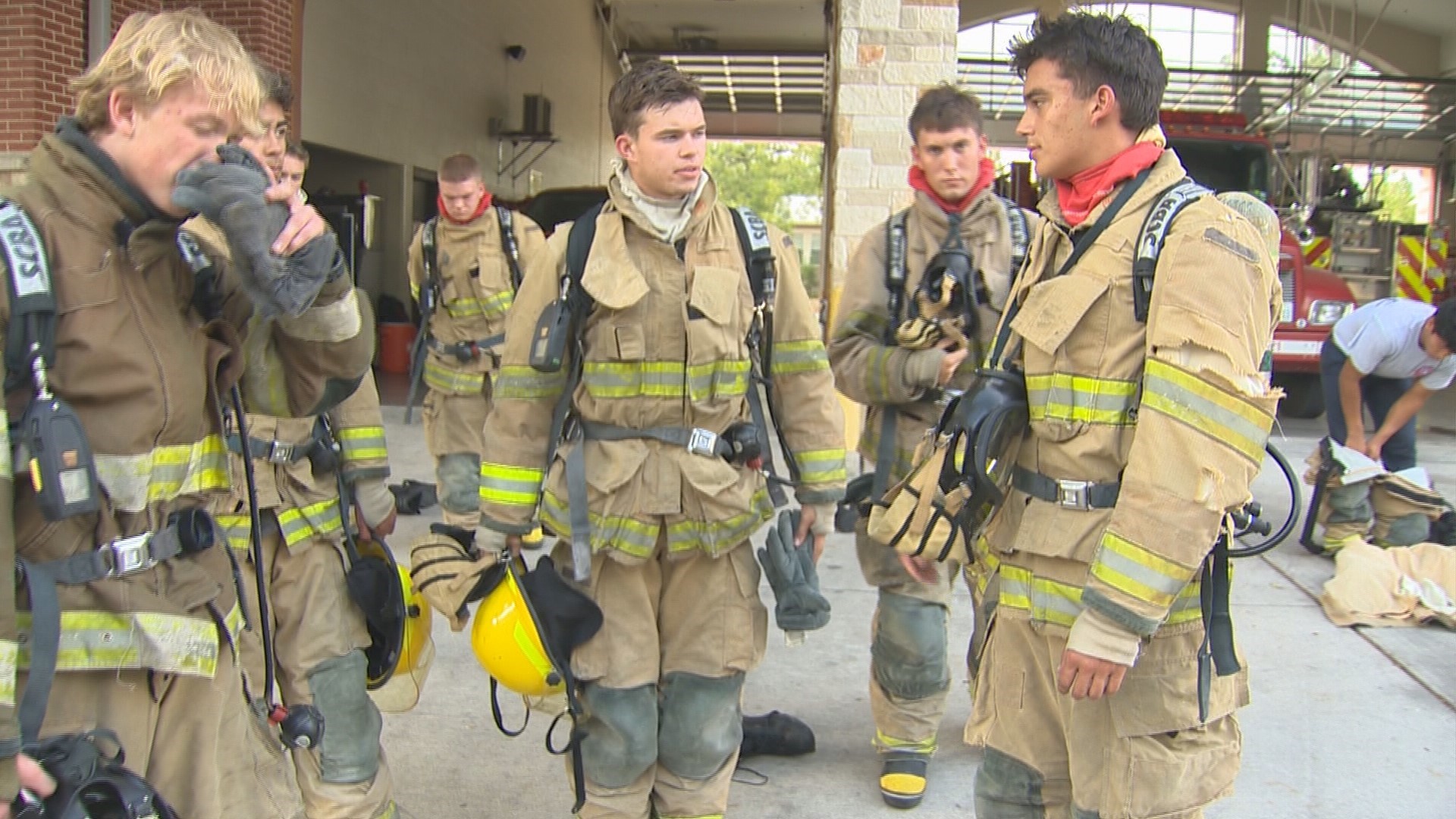 The Firefighter Academy is a partnership between Hays CISD and the Kyle Fire Department.