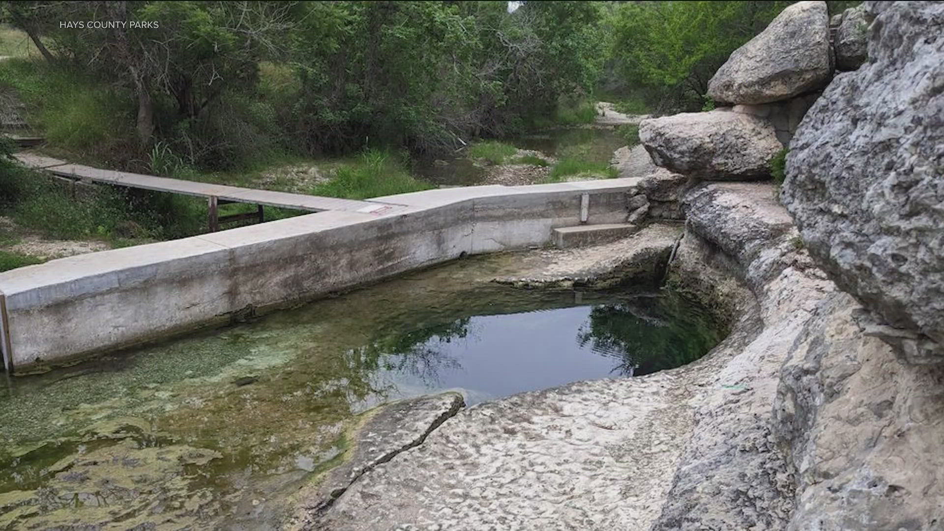 The move comes as water levels at the well are extremely low.