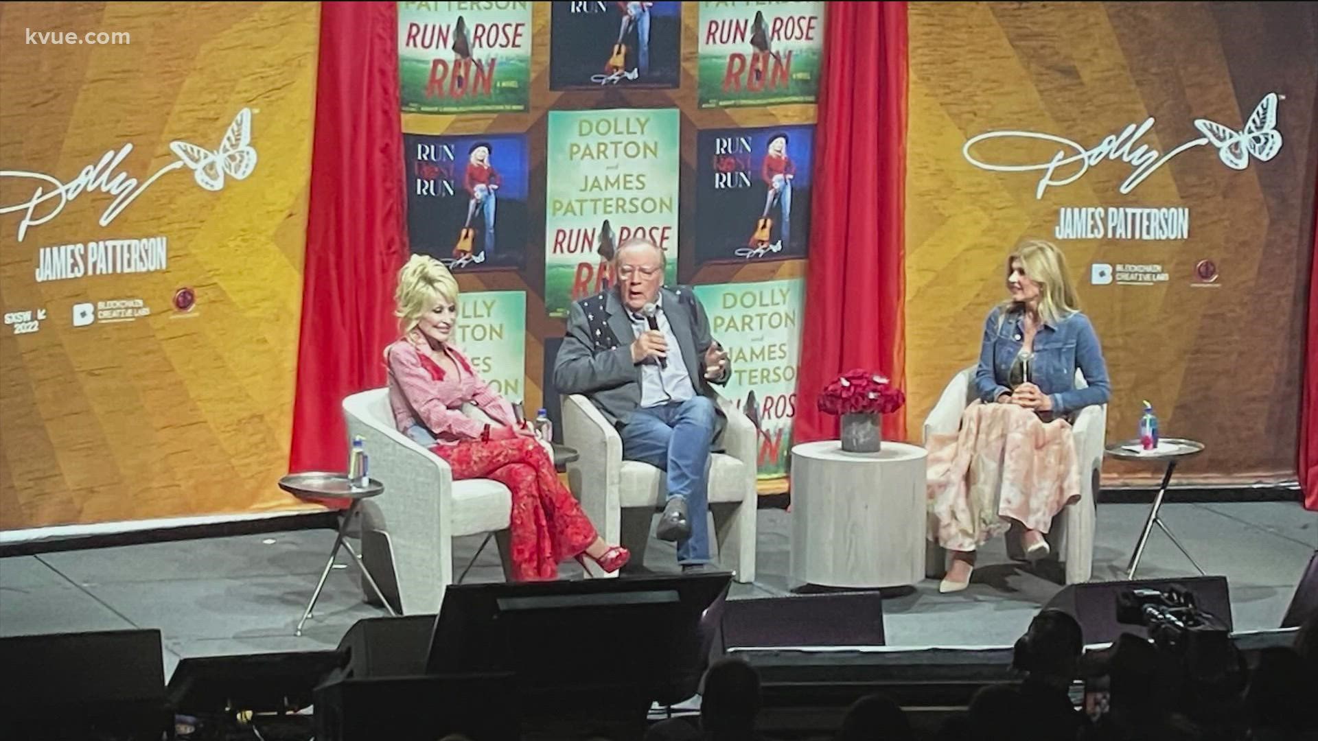 Parton spoke about her new novel and performed at ACL Live at the Moody Theater.