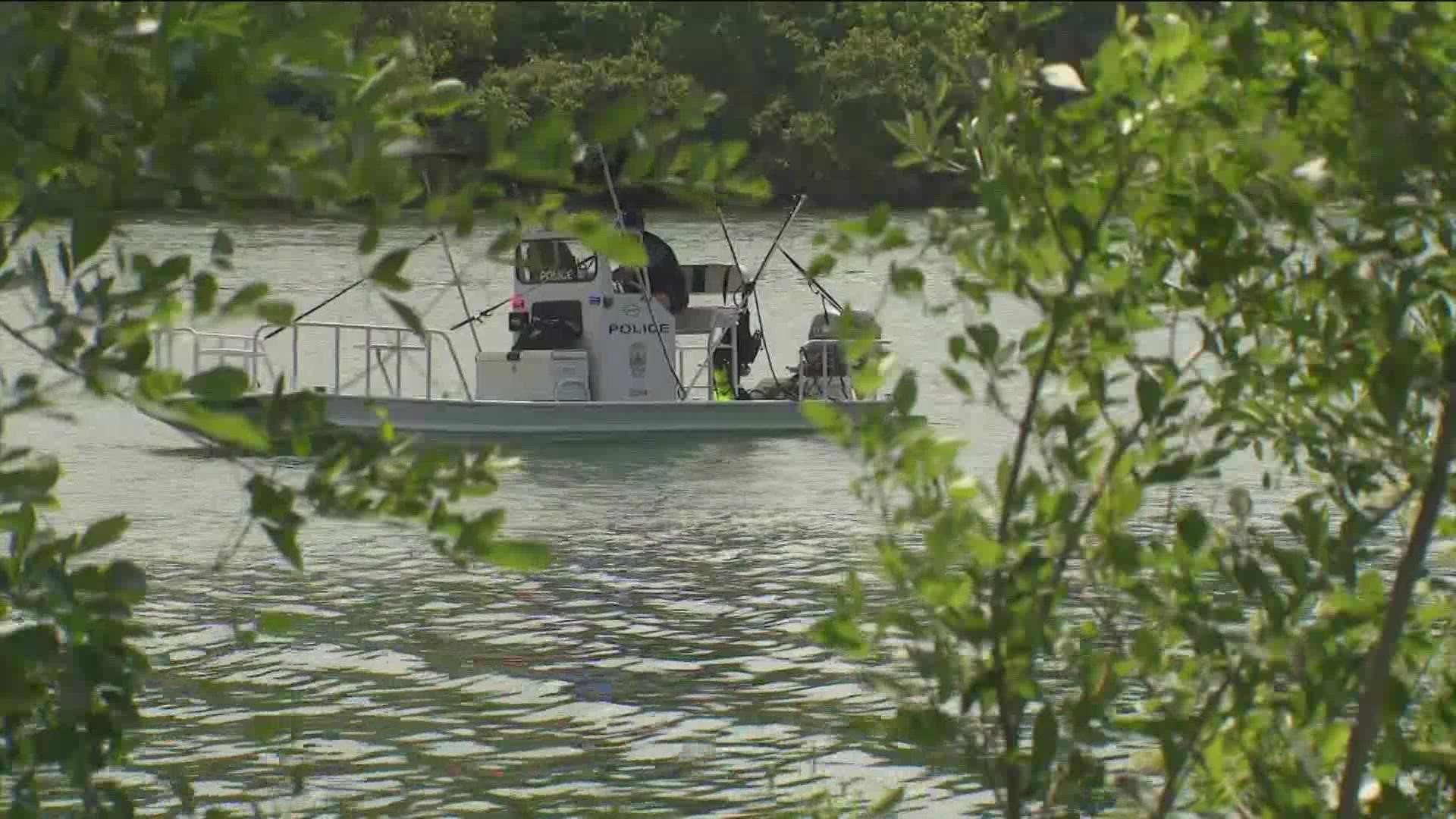 Investigators believe the body had been in the water for a few days.