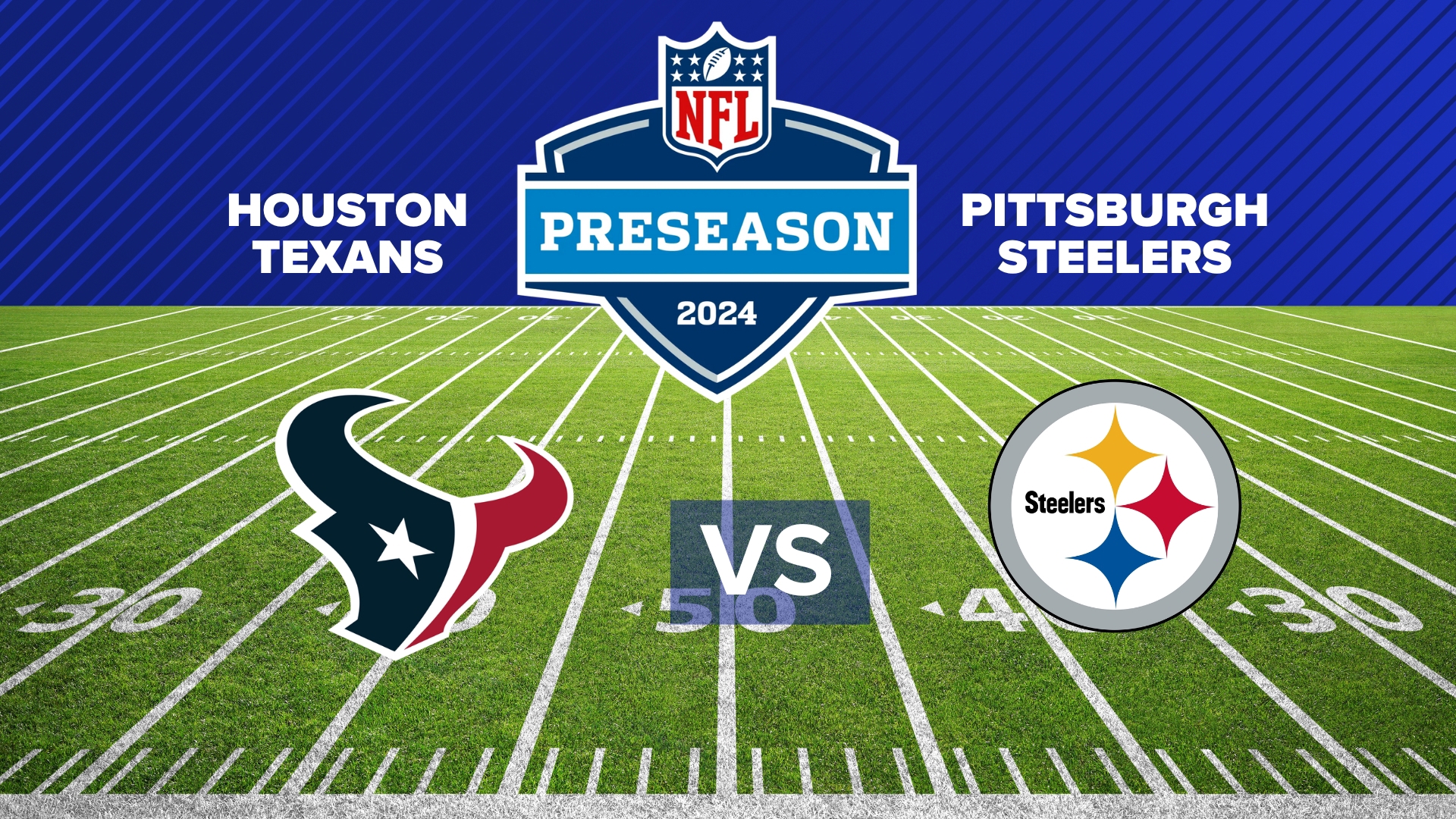 NFL Preseason Football Texans vs Steelers