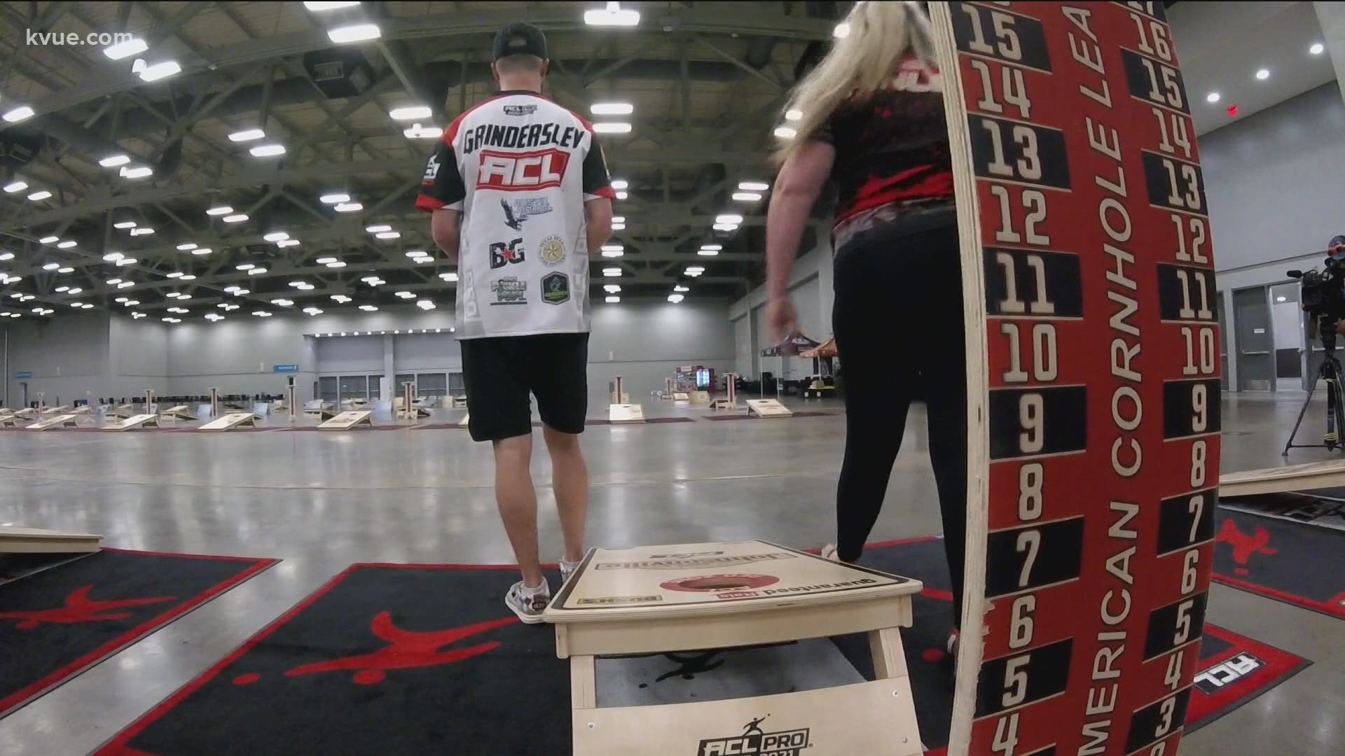 Hundreds of pros and amateurs will play cornhole at the Austin Convention Center this weekend.
