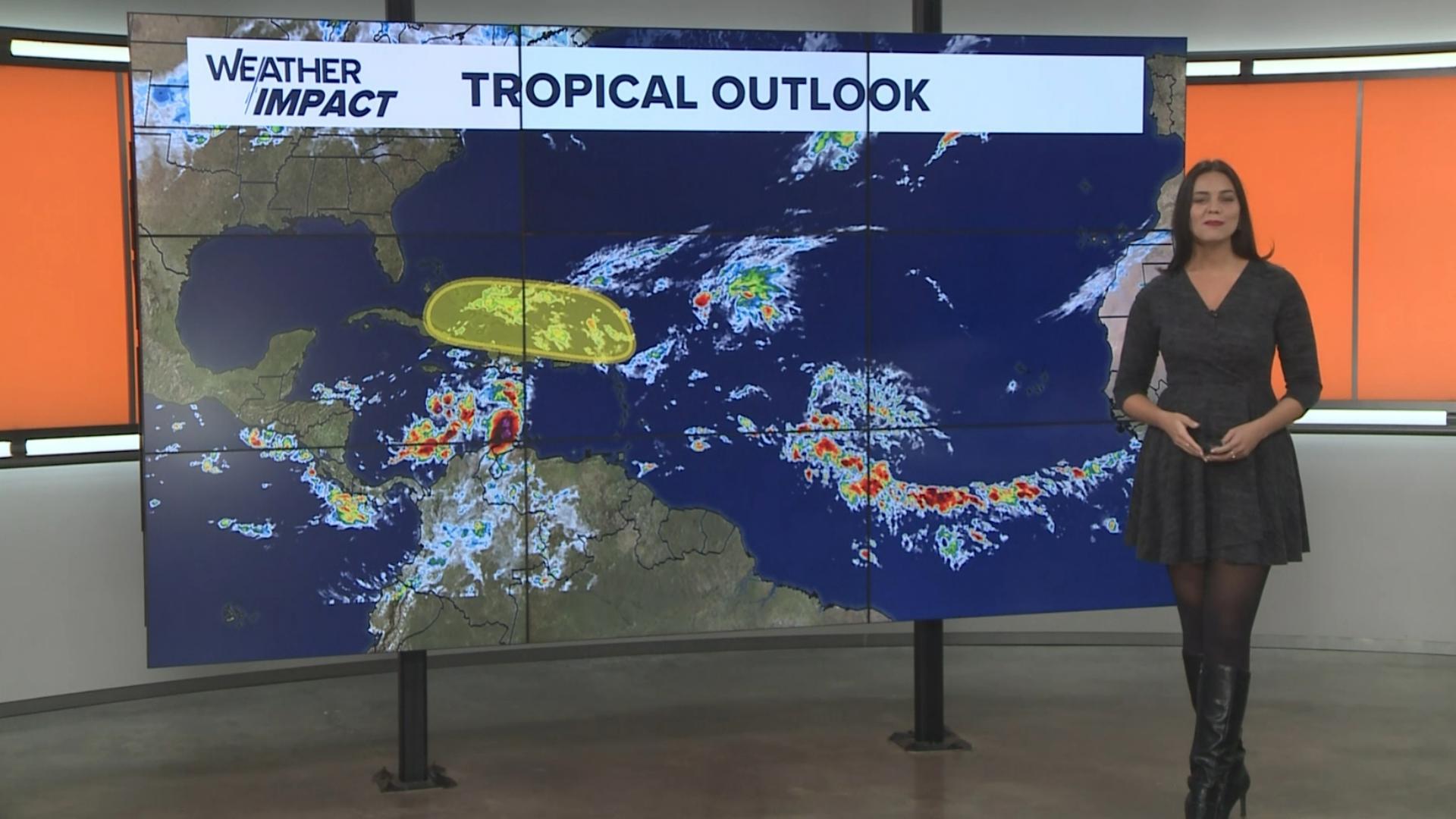 KVUE Meteorologist Grace Thornton has your Nov. 4 morning tropics update. She's tracking Potential Tropical Depression 18.