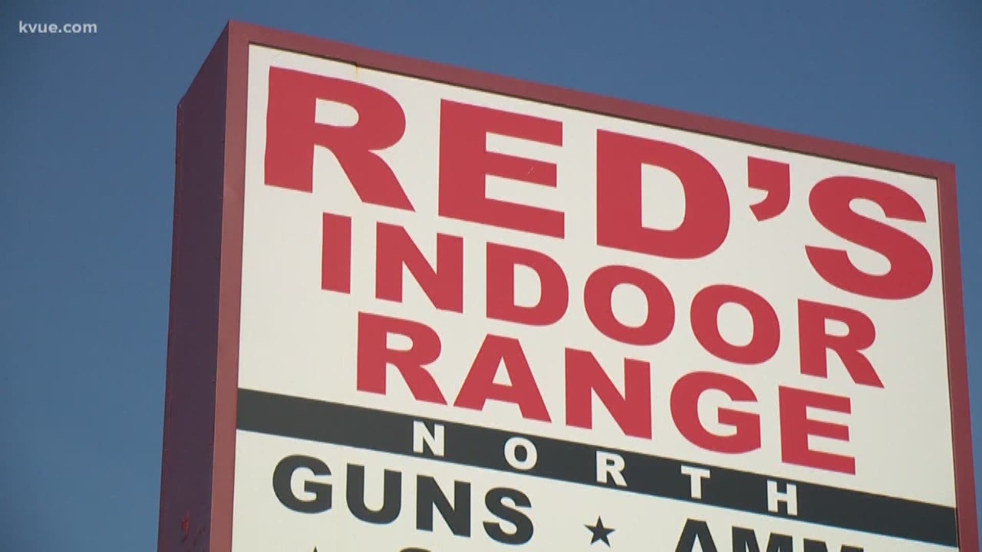 One person was injured by a gunshot Sunday at Red's Indoor Range in Pflugerville.