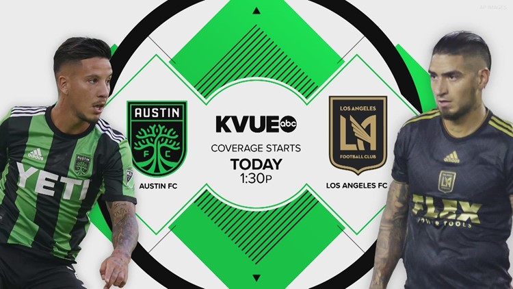 KVUE plus Austin FC coverage graphic Today