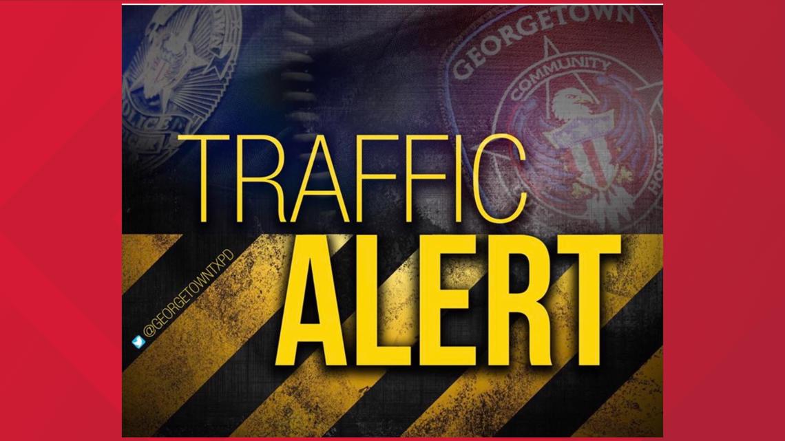 18-wheeler, multiple vehicles involved in Georgetown collision