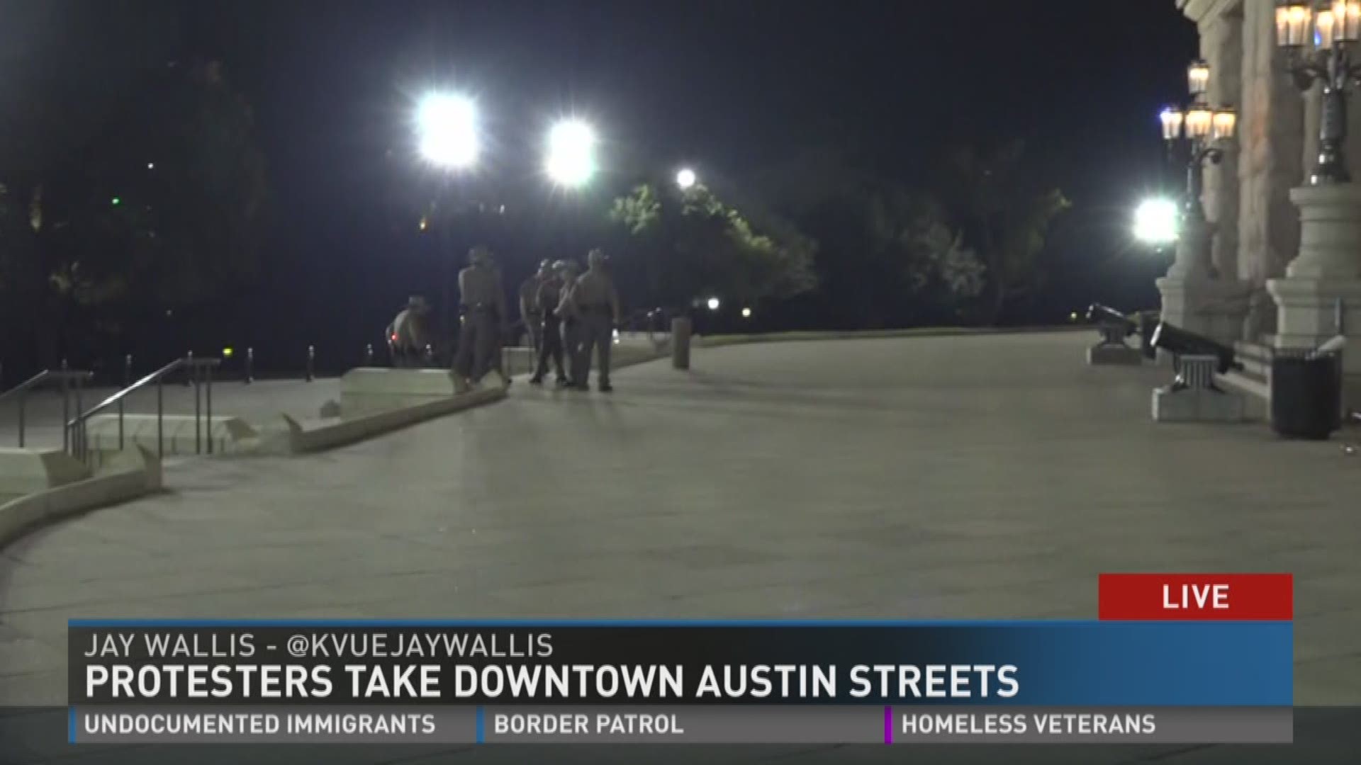 Six arrested in 5th night of Austin protests | kvue.com