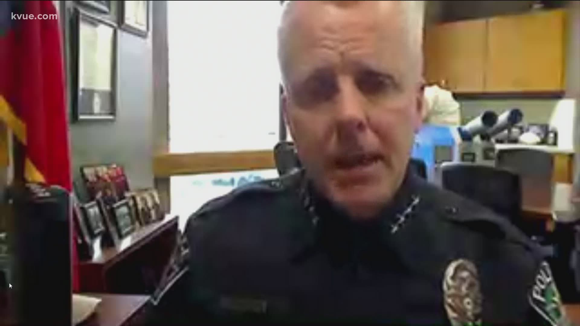 APD Chief Brian Manley delivered an emotional response after a weekend of protests over police brutality.