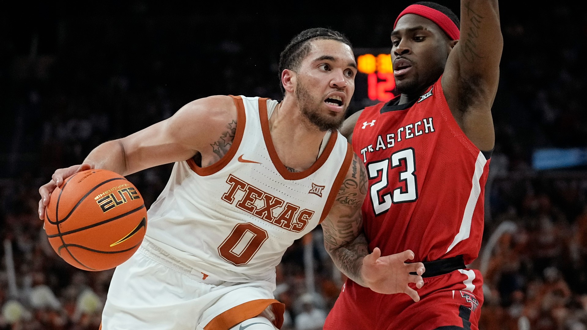 The Longhorns snapped the Red Raiders' four-game streak on Saturday.