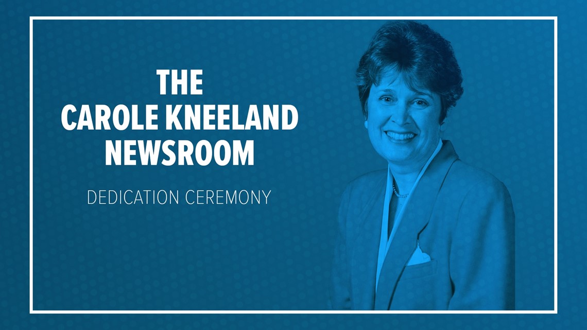 Carole Kneeland newsroom dedication at KVUE - Vimarsana News