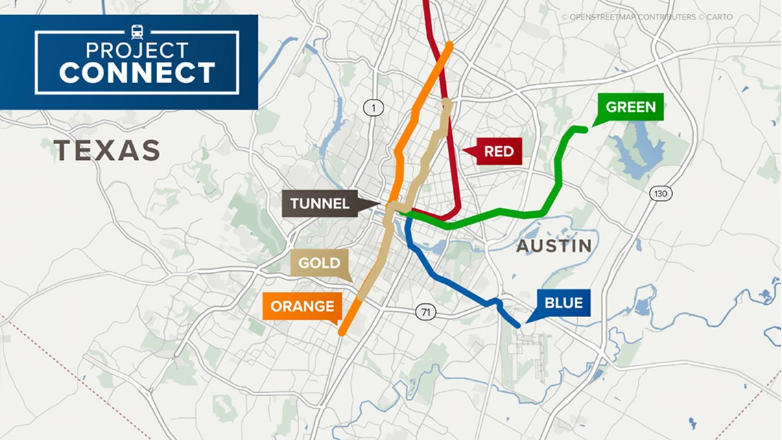 CapMetro hosting public meetings to discuss Project Connect's Orange ...