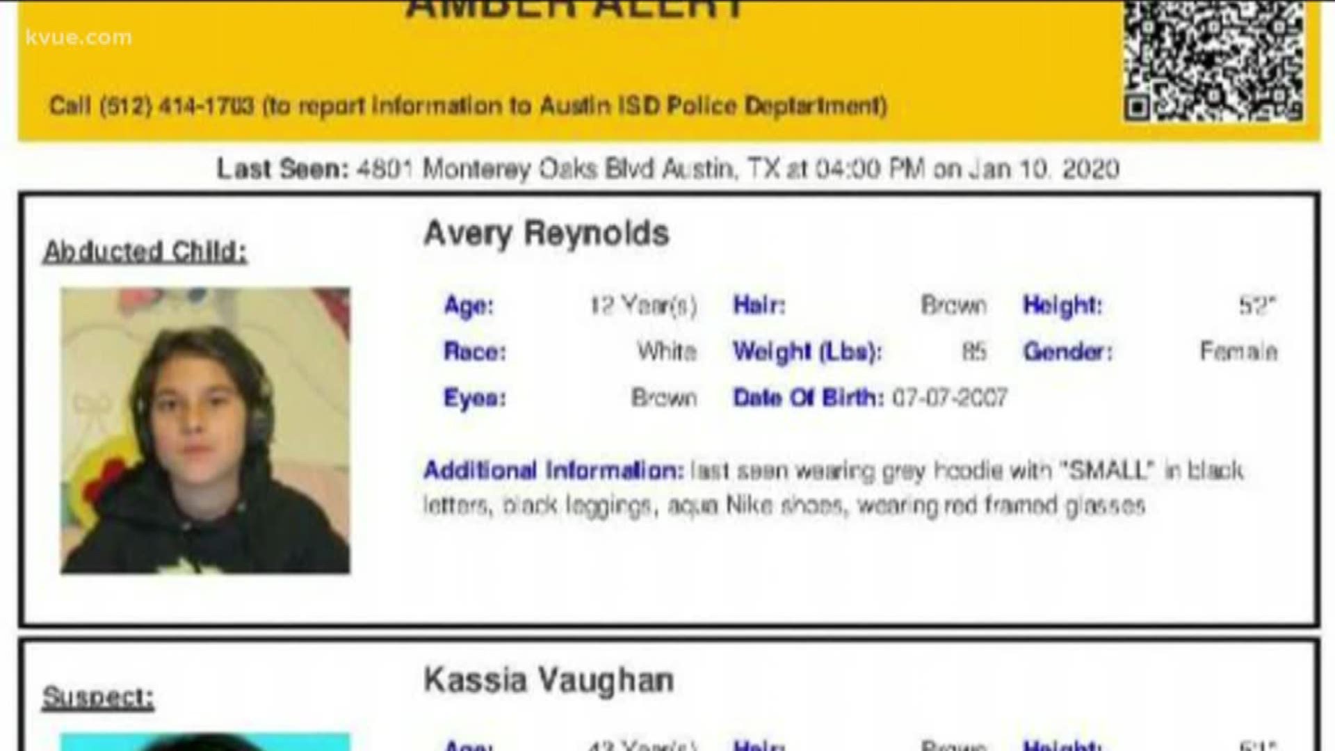DPS is searching for a missing 12-year-old Austin girl.